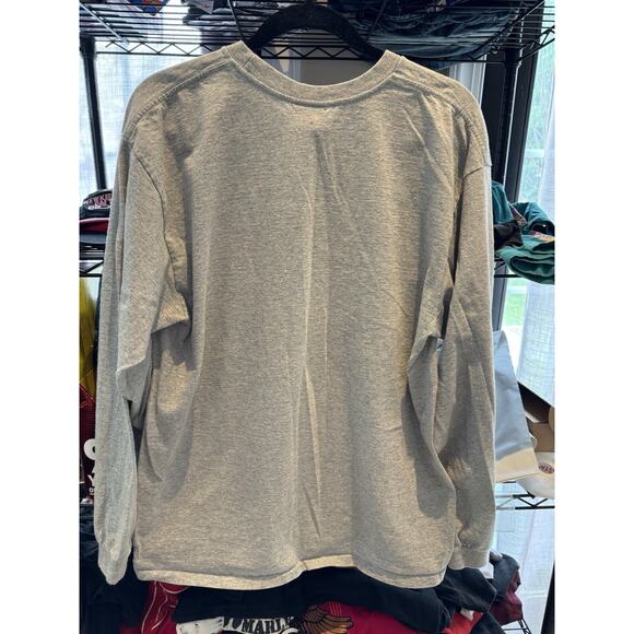 Vintage Nike “there Is No Finish Line” Gray Longsleeve Shirt Size Large - Picture 4 of 4